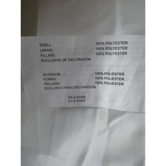 Nautica White Puffer Zip Up Jacket Small Removable Hood Pockets Stretch New - Picture 8 of 12